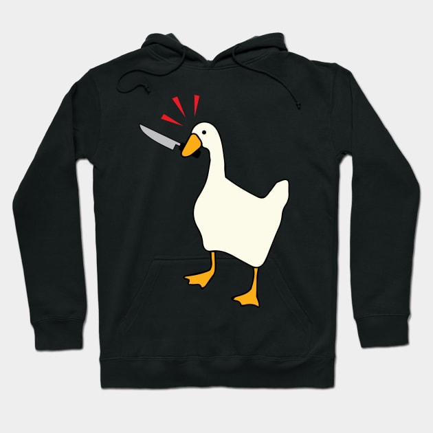 Goose knife Hoodie by DreamPassion